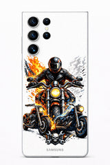 coque telephone motard biker motos flammes samsung