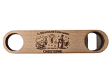 Décapsuleur personnalisé en bois de hêtre – Gravure laser humour recto/verso Sublimation Store
