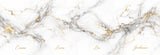 Design porte-brosse à dents personnalisé décor marbre et or – 4 prénoms famille en calligraphie dorée