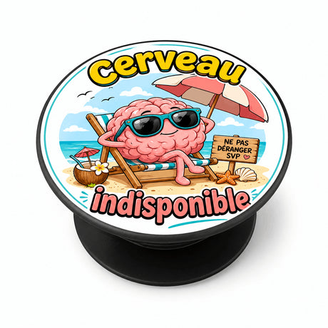 grip coque téléphone cerveau indisponible sublimation haute définition vue produit