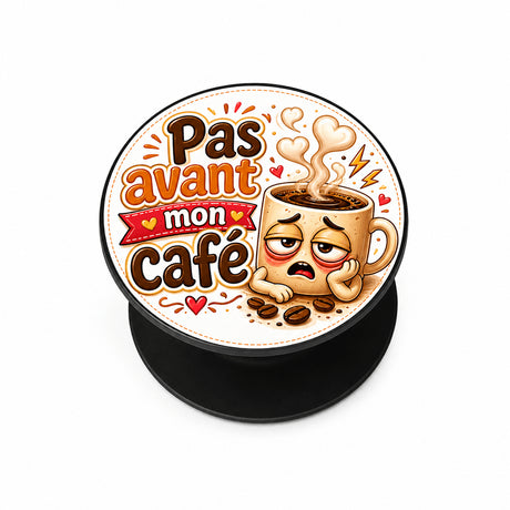 grip coque téléphone pas avant mon café sublimation haute définition vue produit