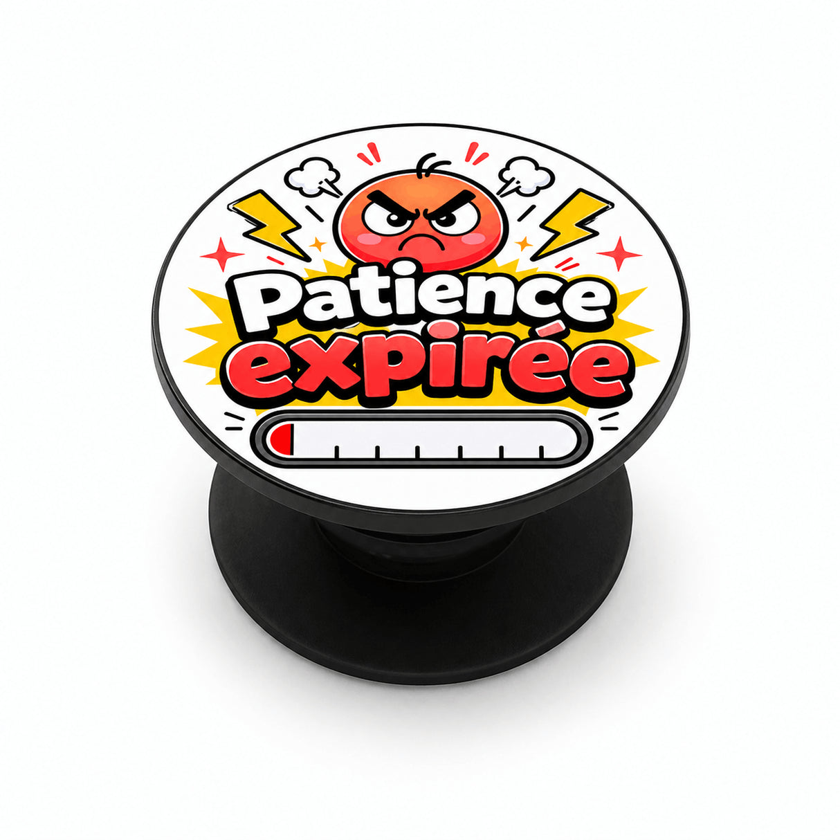 grip coque téléphone patience expirée sublimation haute définition vue produit