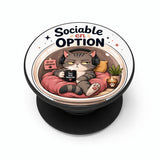 grip coque téléphone sociable en option sublimation haute définition vue produit