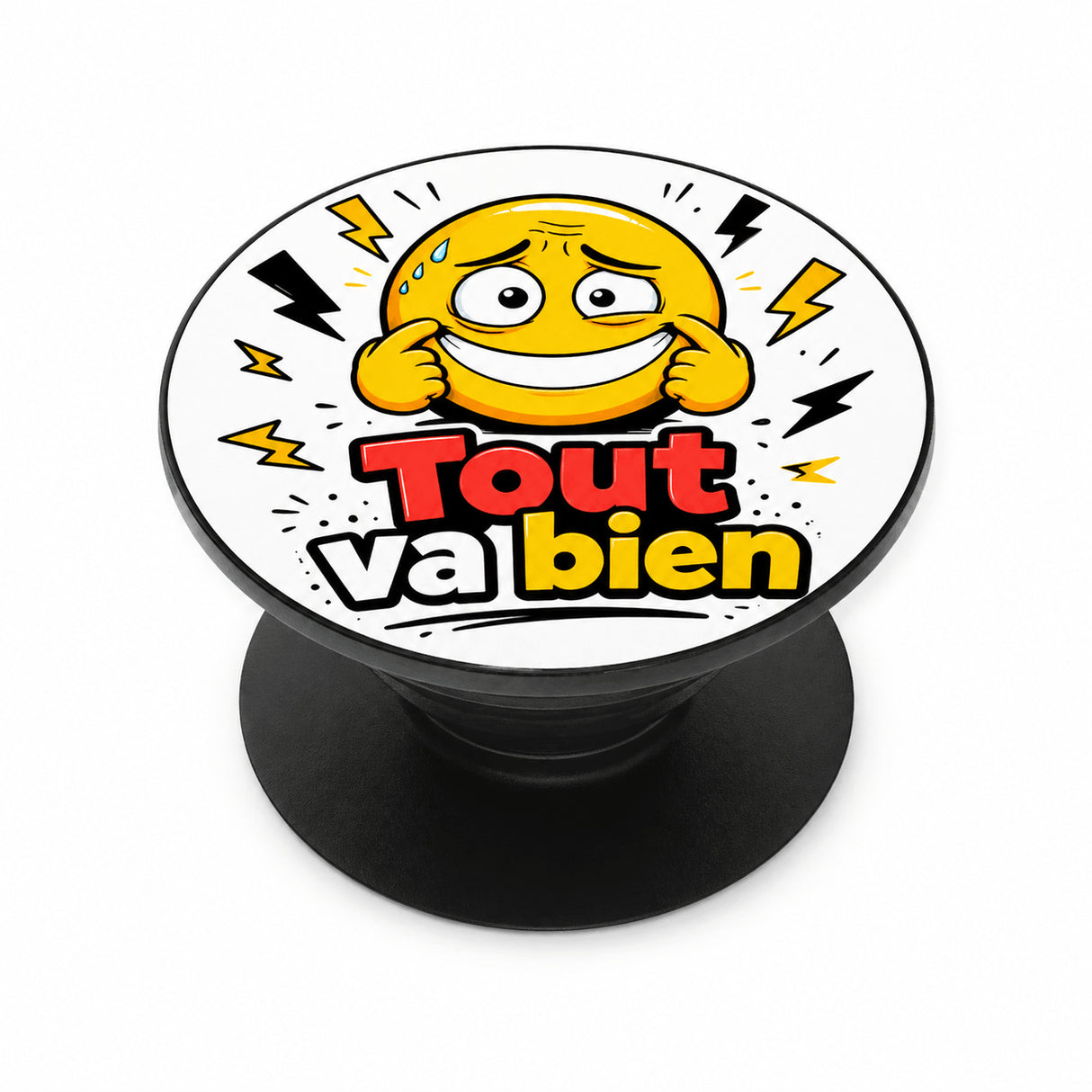 grip coque téléphone tout va bien sublimation haute définition vue produit