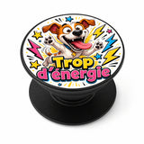 grip coque téléphone trop d'énergie sublimation haute définition vue produit