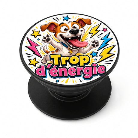 grip coque téléphone trop d'énergie sublimation haute définition vue produit