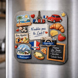 Magnet France Paris – Décoration Réfrigérateur Tour Eiffel 6 x 6 cm Sublimation Store