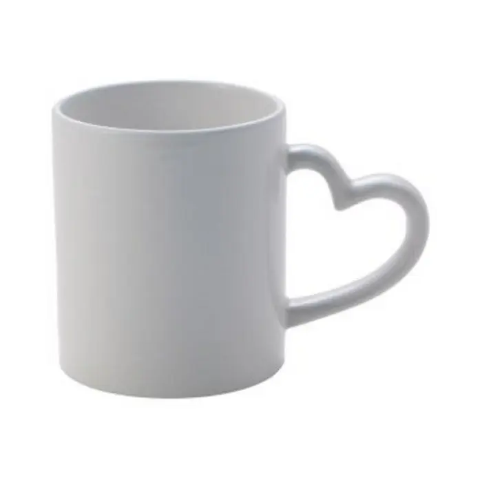 Mug Saint-Valentin “Cœur Éclat d’Amour” – Aquarelle Colorée & Petits Cœurs Sublimation Store