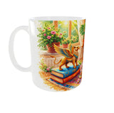 Mug lecture silence je lis anse gauche