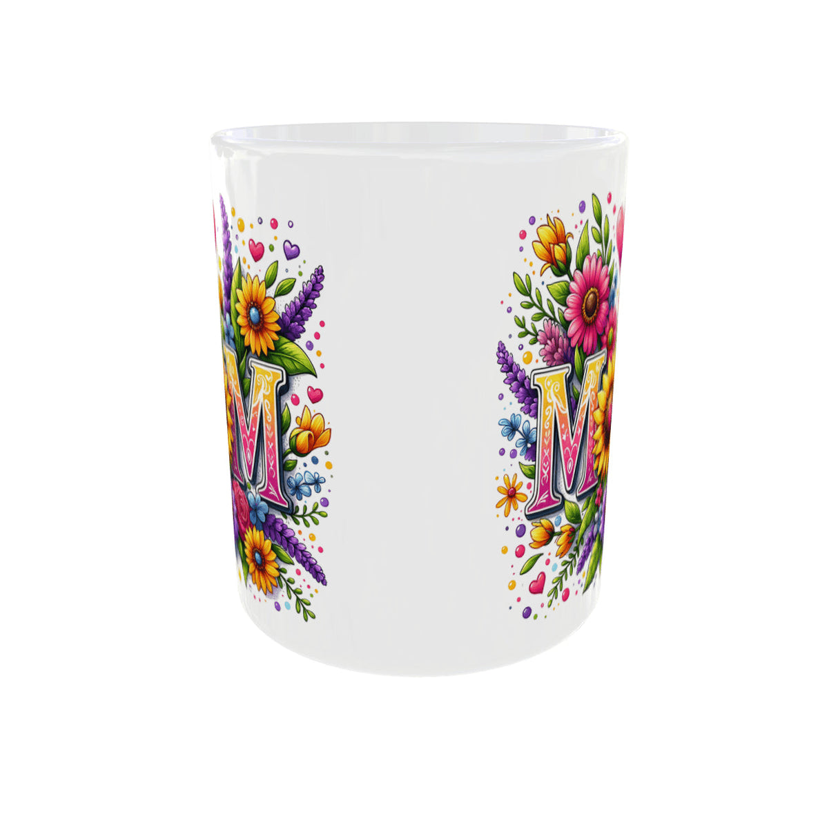 Mug MOM Fleurs Colorées – Cadeau Fête des Mères 325 ml Sublimation Store