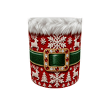 Ton Café en Costume de Père Noël : Mug Ceinture et Fourrure, 5 Styles Sublimation Store
