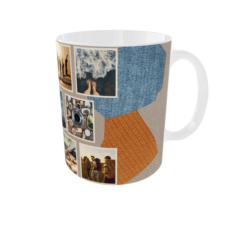 Mug personnalisé 12 photos – Montage souvenirs (sublimation HD) Sublimation Store