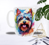 Mug Yorkshire Pop Art – Explosion de Couleurs Vibrantes