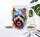 Mug Yorkshire Pop Art – Explosion de Couleurs Vibrantes