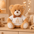 Peluche Bradou 1 mois vue face dans une chambre bebe chaleureuse