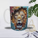 Mug “Lion Brise-Mur” – Puissant, sauvage… et terriblement charismatique