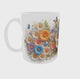 Mug "Maman" Fleurs et Papillon – Céramique 325 ml Cadeau Fête des Mères