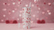 Tumbler isotherme LOVE et cœurs rouges – 20 oz (591 ml)