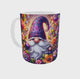 video mug gnome fleuri colore rotation 360