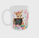 Vidéo 360° mug personnalisé prénom ATSEM kawaii – Sublimation Store