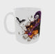 Vidéo à 360° du mug Halloween chat noir sorcière effet 3D