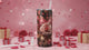 Tumbler isotherme rose éternelle et cœur rouge – 20 oz (591 ml)