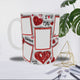 Mug Personnalisé Saint-Valentin – Collage Love 10 Photos