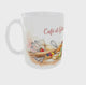 Vidéo 360 du mug pâtisserie Café et Gâteaux Tout Simplement présentant l’ensemble du design gourmand autour du mug