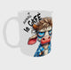 Vidéo 360 mug humour vache avant après café
