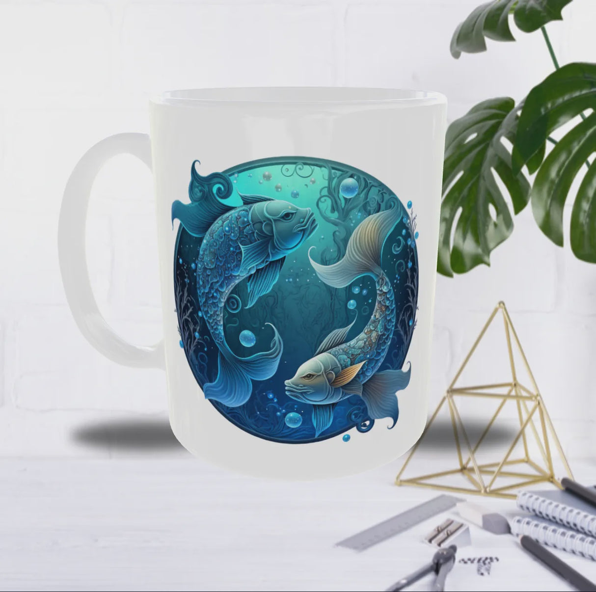 Zodiac 1 – Mug Poissons | Le Rêve des Profondeurs