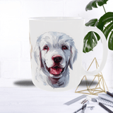 Mug “Sourire de Berger Hongrois” – Portrait Artistique façon Aquarelle (Sublimation)