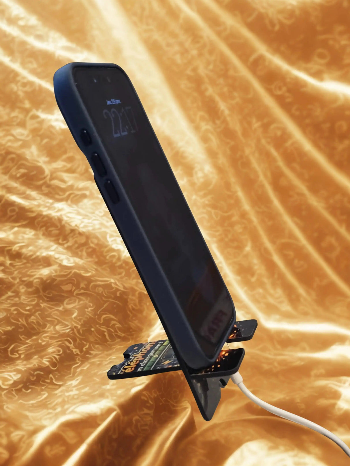 Support Téléphone Universel en Bois pour Sublimation - Passage de Câble Facilité Sublimation Store