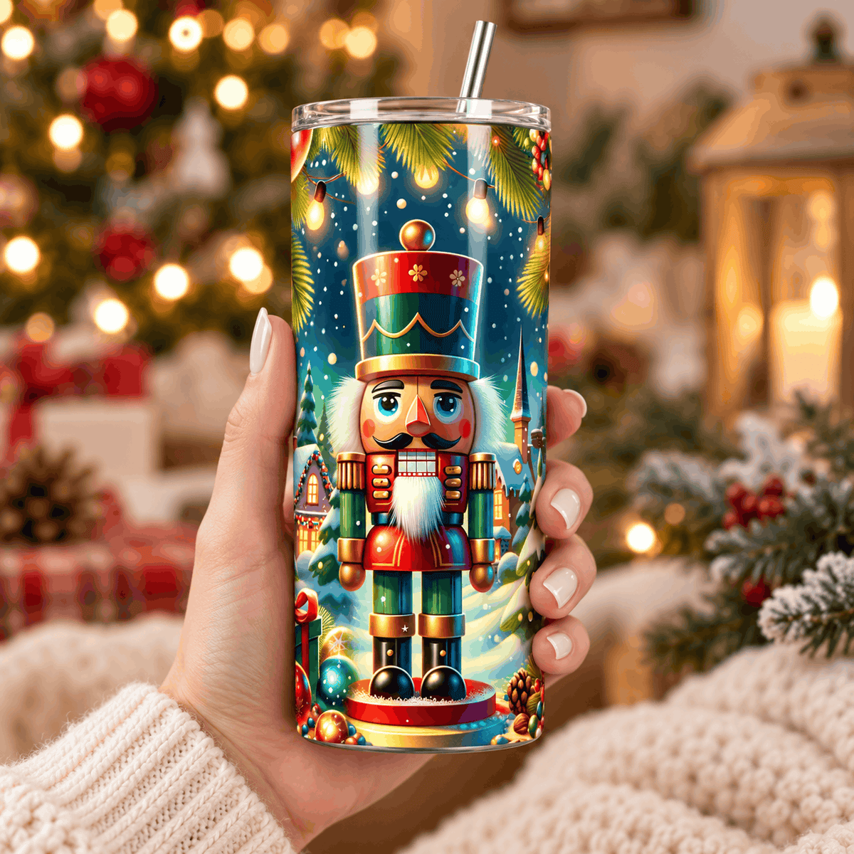 tumbler-casse-noisette-noel-20-oz-inox-en-main
