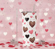 Tumbler Isotherme "Wild Love" – Design Cœurs Léopard et Rose Pastel – 600ml Sublimation Store