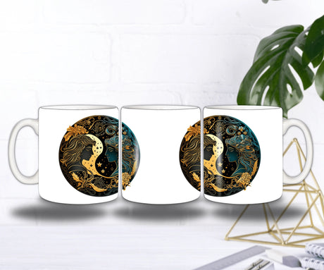 Zodiac 1 – Mug Gémeaux | Les Deux Âmes Étoilées Sublimation Store