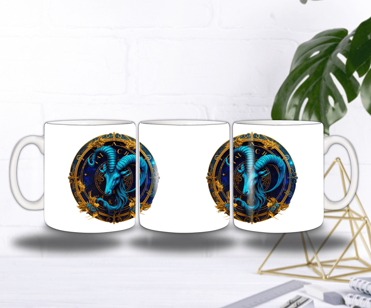 Zodiac 1 – Mug Capricorne | L’Ambition des Étoiles