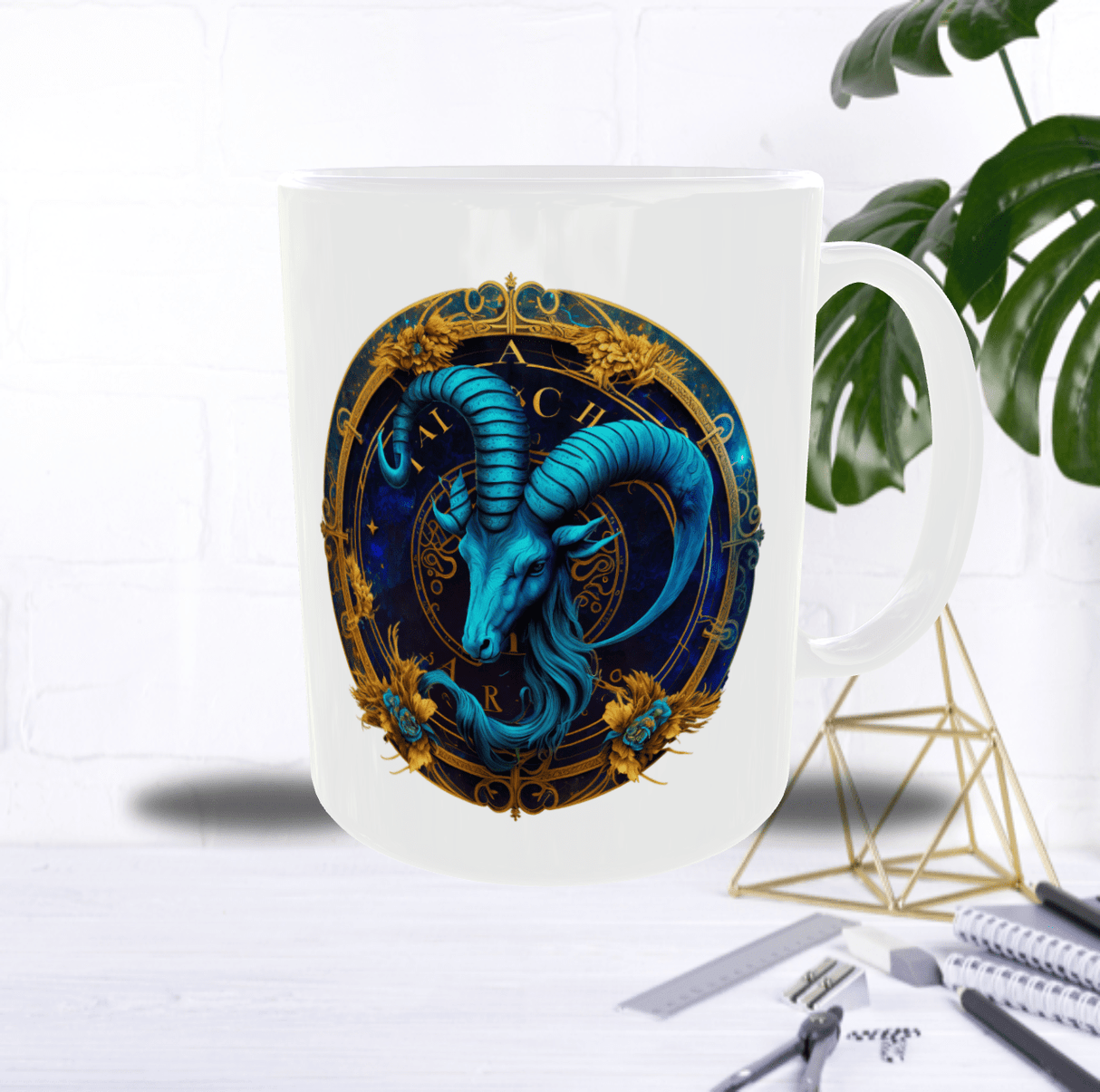 Zodiac 1 – Mug Capricorne | L’Ambition des Étoiles