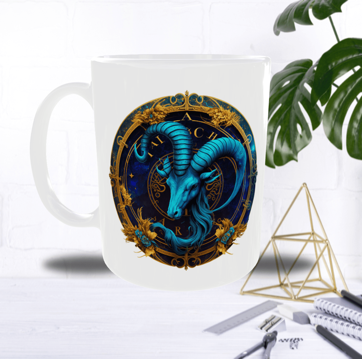 Zodiac 1 – Mug Capricorne | L’Ambition des Étoiles