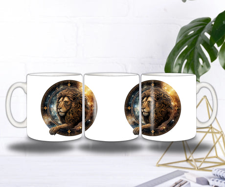 Zodiac 1 – Mug Lion | Le Roi des Étoiles Sublimation Store
