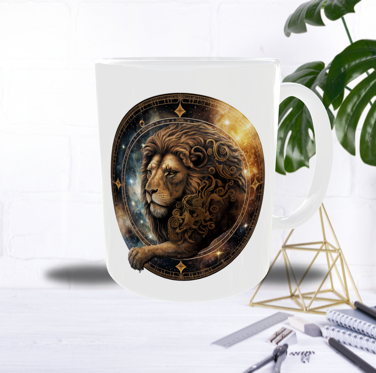 Zodiac 1 – Mug Lion | Le Roi des Étoiles