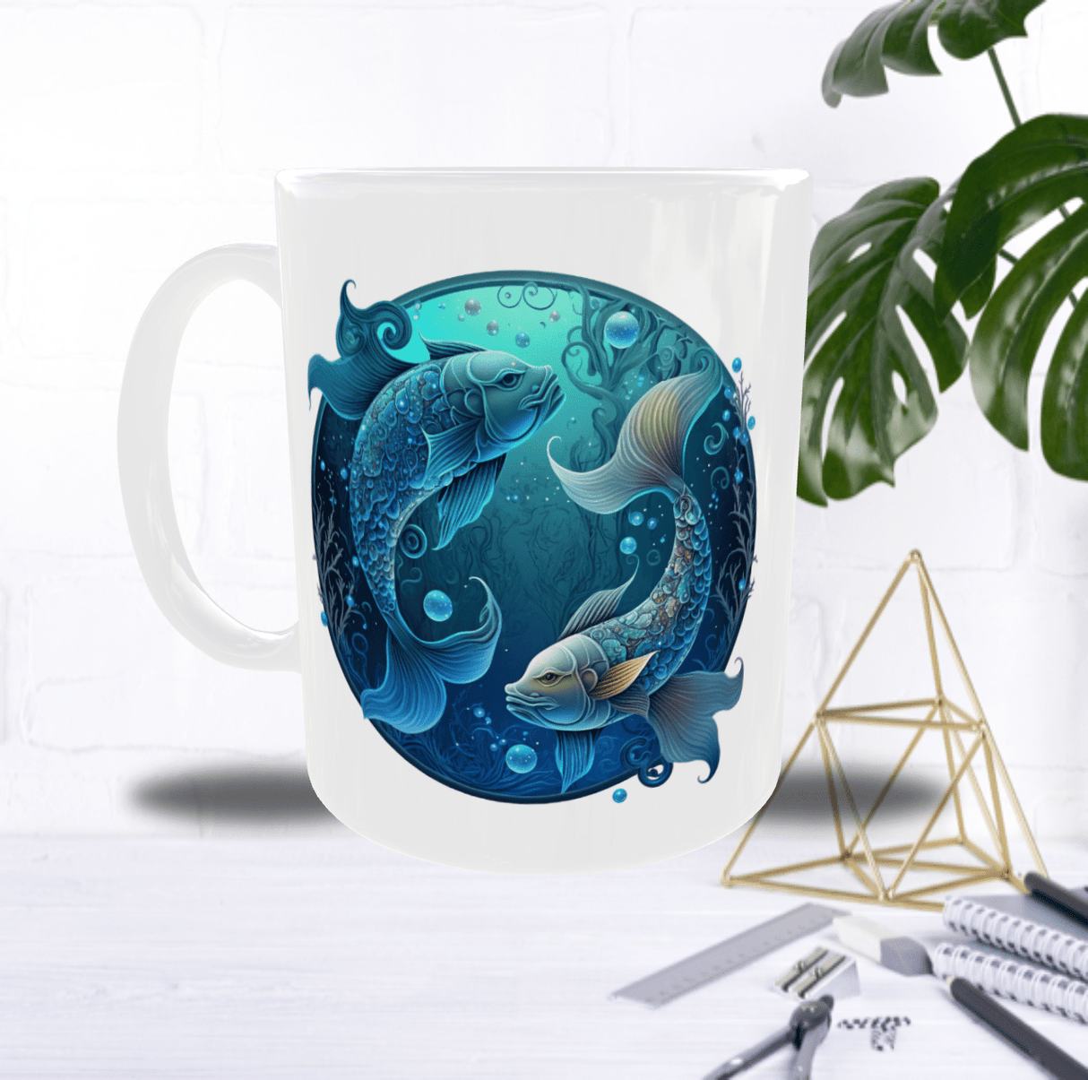 Zodiac 1 – Mug Poissons | Le Rêve des Profondeurs