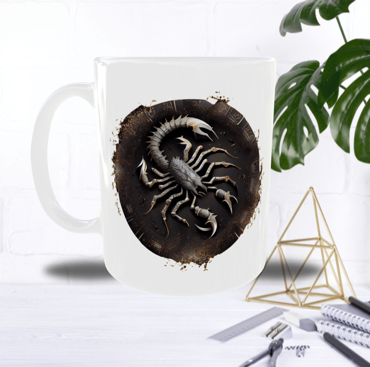 Zodiac 1 – Mug Scorpion | L’Intensité Mystique