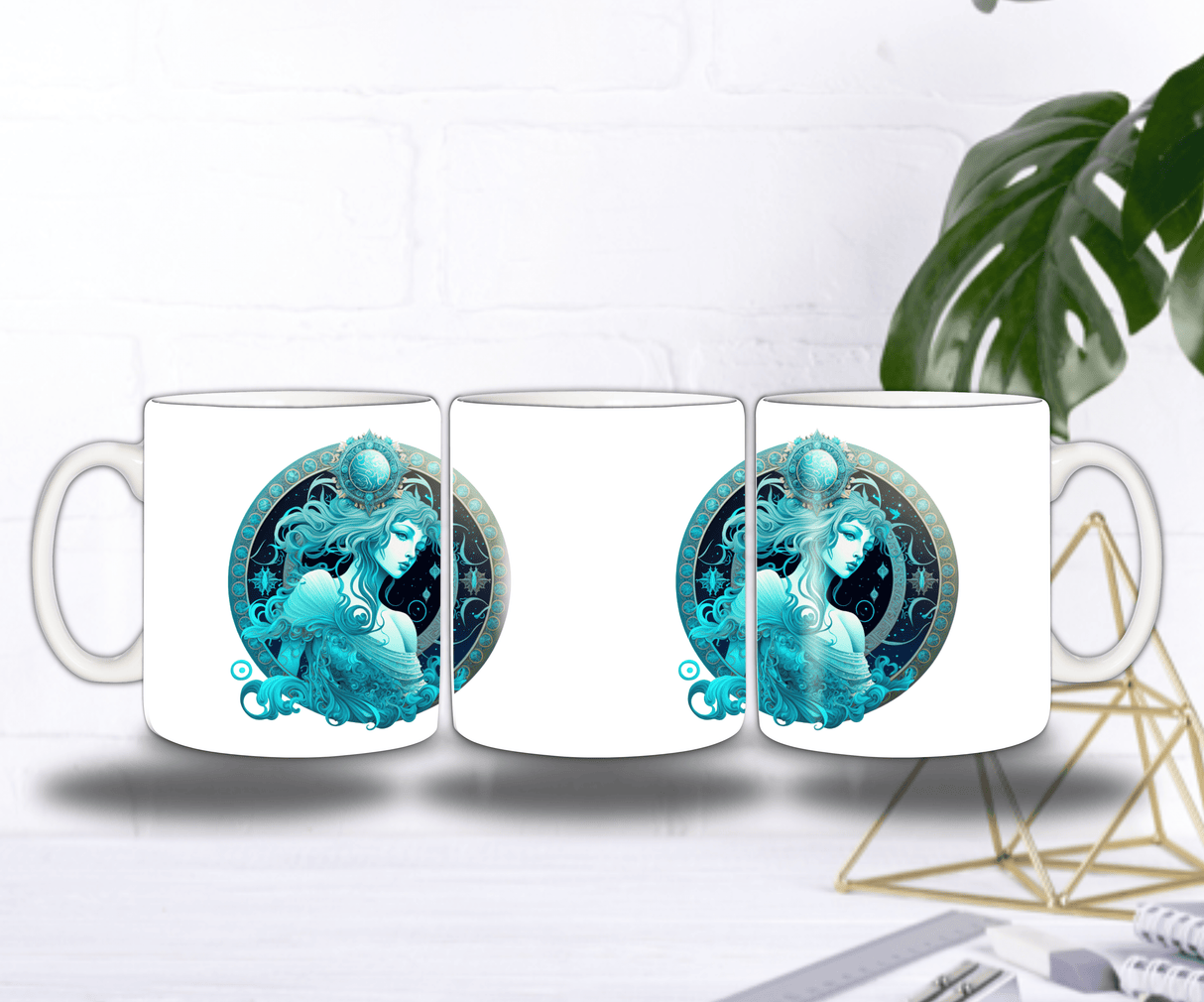 Zodiac 1 – Mug Verseau | L’Esprit Libre des Étoiles