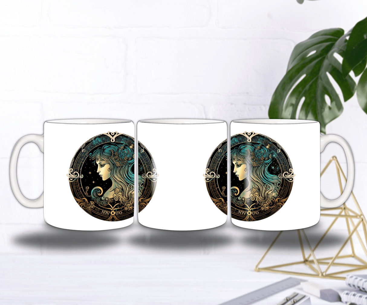Zodiac 1 – Mug Vierge | L’Élégance des Étoiles